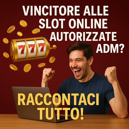 Vincitore alle slot online autorizzate ADM